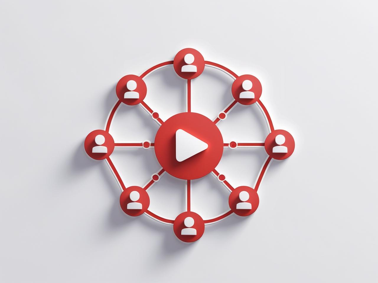 зроби іконку 120х120 пікселів для ілюстрації поширення знань через соцмережі та ютуб